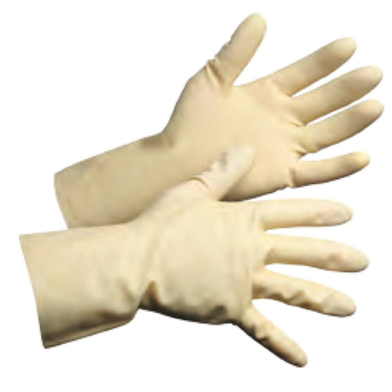 Forcefield unlined latex canner gloves